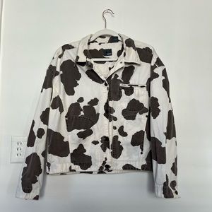 Vintage Cow Print Lizwear Jacket
